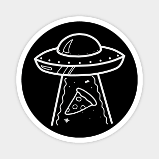 Alien Pizza Magnet